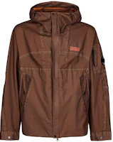 C.P. Company SS23 Brown Logo Print Long Sleeve Jacket Unisex 14CMOW105A006366G439 C.P. Company SS23 Brown Logo Print Long Sleeve Jacket Unisex 14CMOW105A006366G439