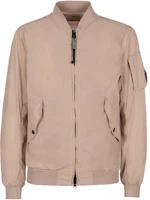 C.P. Company SS23 Brown Solid Zip-Up Jacket 14CMOW004A005864G330 C.P. Company SS23 Brown Solid Zip-Up Jacket 14CMOW004A005864G330