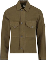 C.P. Company SS23 Green Single-Breasted Collar Jacket 14CMOS247A006354G683 C.P. Company SS23 Green Single-Breasted Collar Jacket 14CMOS247A006354G683