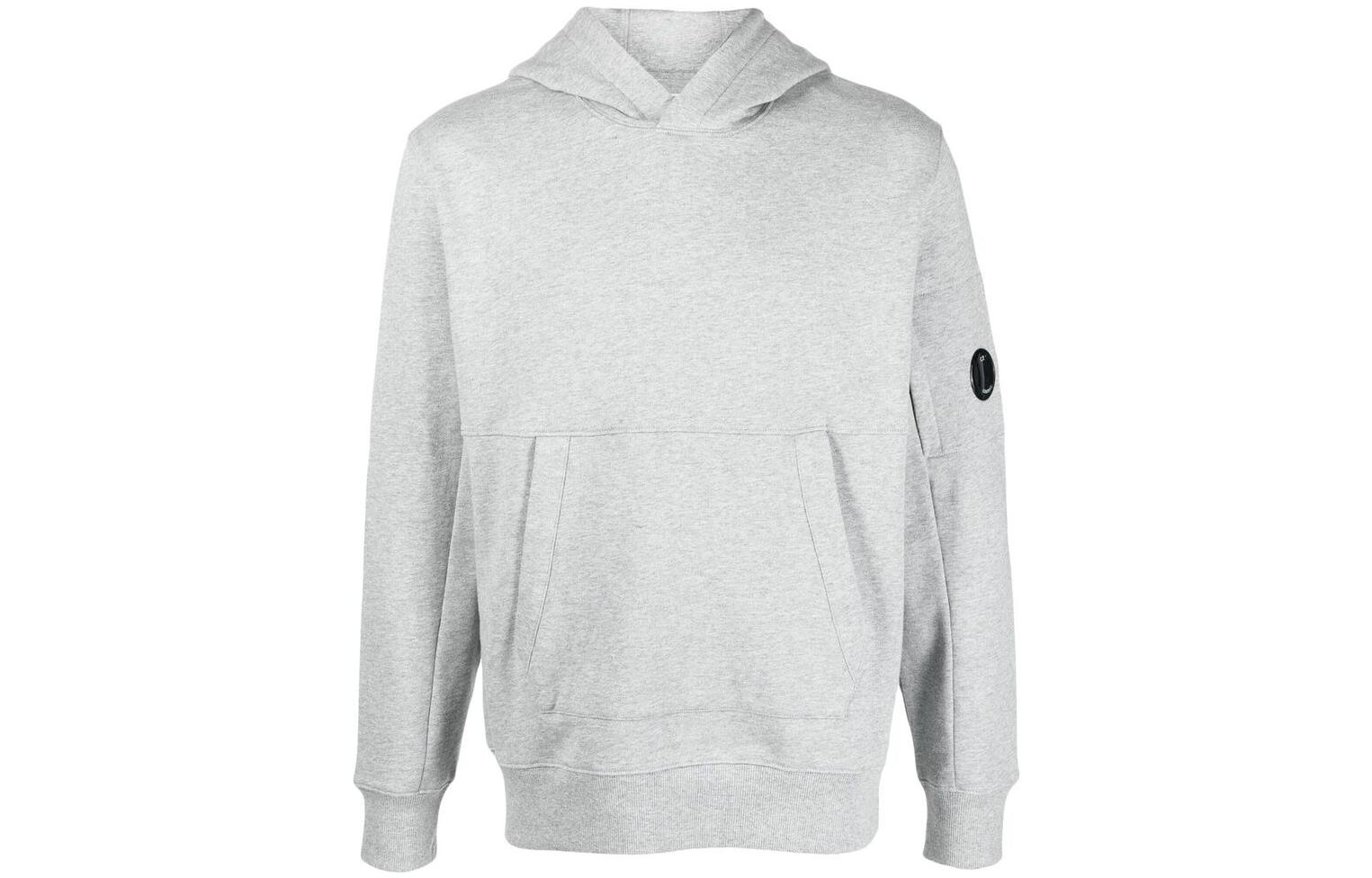 C.P. Company SS23 Grey Lens Hoodie Casual Pullover 14CMSS023A005086WM93