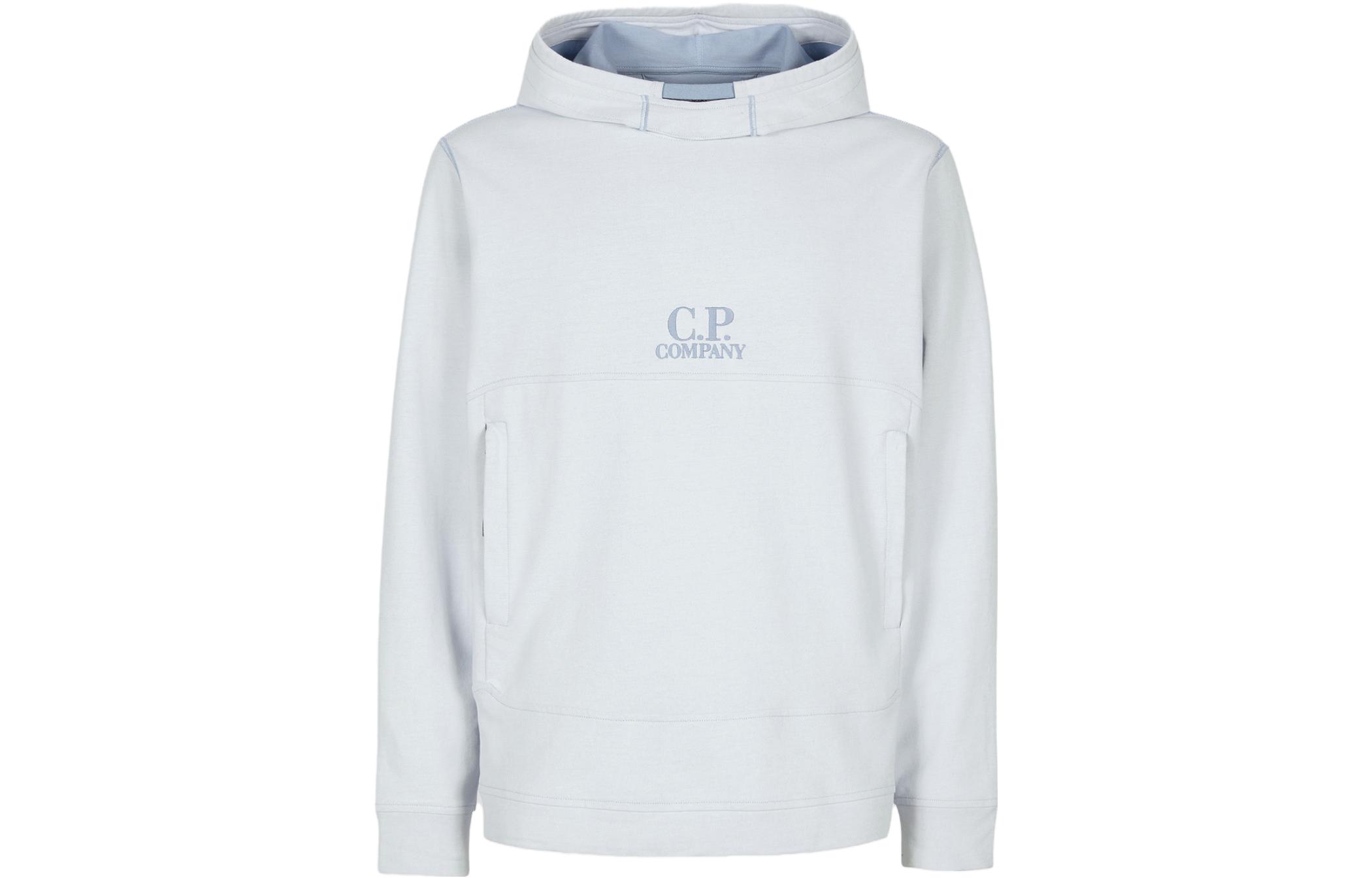 C.P. Company SS23 Letter Print Hoodie Unisex - Violet 14CMSS306A006523G750