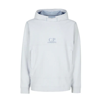 C.P. Company SS23 Letter Print Hoodie Unisex - Violet 14CMSS306A006523G750