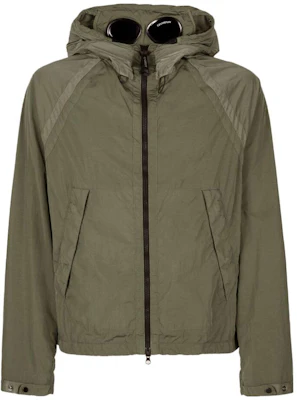 C.P. カンパニー SS23 ライトウェイト ゴーグル フルジップ ジャケット グリーン 14CMOW039A005904G648 Buy C.P. カンパニー SS23 ライトウェイト ゴーグル フルジップ ジャケット グリーン 14CMOW039A005904G648