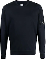 C.P. Company SS23 Navy Blue Solid Lens Detail Sweatshirt 14CMSS032A002246G888 C.P. Company SS23 Navy Blue Solid Lens Detail Sweatshirt 14CMSS032A002246G888