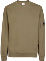 C.P. Company SS23 Olive Green Solid Lens Detail Sweatshirt 14CMSS032A002246G339 C.P. Company SS23 Olive Green Solid Lens Detail Sweatshirt 14CMSS032A002246G339