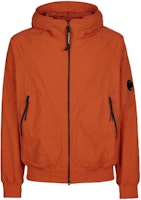 C.P. Company SS23 Orange Zipped Jacket with Signature Lens Design 14CMOW095A004117A439 C.P. Company SS23 Orange Zipped Jacket with Signature Lens Design 14CMOW095A004117A439