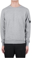 C.P. Company SS23 Plain Lens Detail Sweatshirt Grey Pullover. 14CMSS032A002246GM93 C.P. Company SS23 Plain Lens Detail Sweatshirt Grey Pullover. 14CMSS032A002246GM93