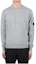 Buy C.P. Company SS23 Sweater Abu-Abu Detail Lens Pullover. 14CMSS032A002246GM93