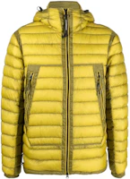 C.P. Company SS23 Quilted Hooded Zip Jacket Solid Color 13CMOW168A006099A249 C.P. Company SS23 Quilted Hooded Zip Jacket Solid Color 13CMOW168A006099A249