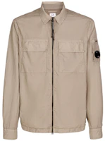 C.P. Company SS23 Solid Color Zip Letter Print Jacket Men’s Light Brown 14CMSH141A005783G330 C.P. Company SS23 Solid Color Zip Letter Print Jacket Men’s Light Brown 14CMSH141A005783G330