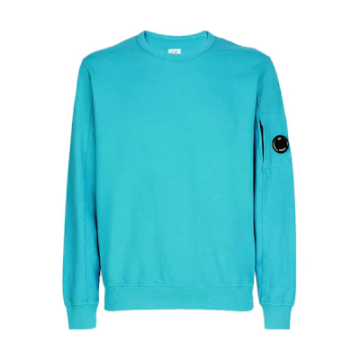 C.P. Company SS23 Solid Logo Sweatshirt Sky Blue () 14CMSS032A002246G825