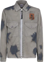 C.P. Company SS23 Tie-Dye Print Collared Long Sleeve Jacket Men’s Grey 14CMOS337A006369N920 C.P. Company SS23 Tie-Dye Print Collared Long Sleeve Jacket Men’s Grey 14CMOS337A006369N920