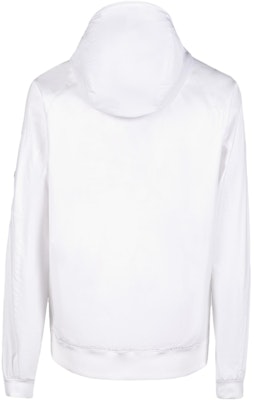 C.P. Company SS23 Jaket Putih Solid Mirror Lens dengan Resleting. 14CMOW095A004117A103 Lookbook C.P. Company SS23 Jaket Putih Solid Mirror Lens dengan Resleting. 14CMOW095A004117A103