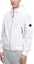 Sizing C.P. Company SS23 Jaket Putih Solid Mirror Lens dengan Resleting. 14CMOW095A004117A103