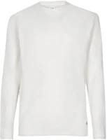 C.P. Company SS23 White Cotton Crewneck Pullover Sweatshirt Long Sleeve 14CMKN329A006519A103 C.P. Company SS23 White Cotton Crewneck Pullover Sweatshirt Long Sleeve 14CMKN329A006519A103