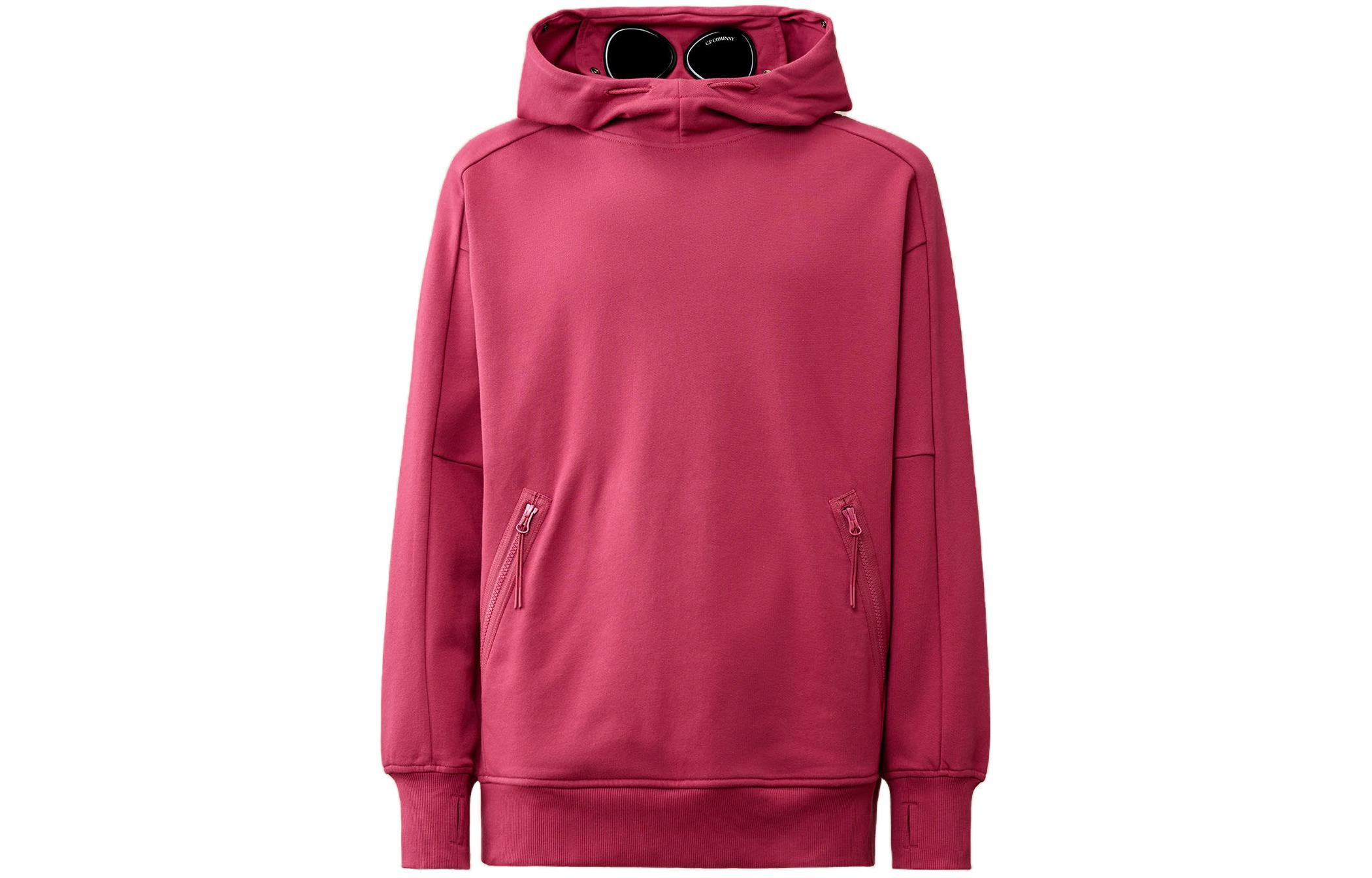 C.P. Company SS24 Goggle Hoodie Red芽 Adjustable Hood CMSS080A005086W577