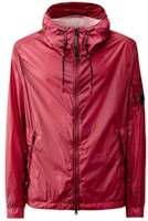 C.P. Company SS24 Short Hooded Zip Jacket Red芽Color CMOW175A110030G577 C.P. Company SS24 Short Hooded Zip Jacket Red芽Color CMOW175A110030G577