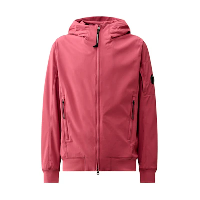 C.P. Company SS24 Short Zip Pocket Jacket Redbud Color CMOW003A005968A577