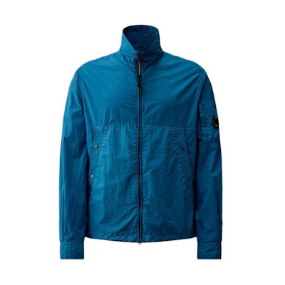 C.P. Company Taylon L Overshirt Navy Blue Zip-Up Casual Jacket CMOS110A005783G848