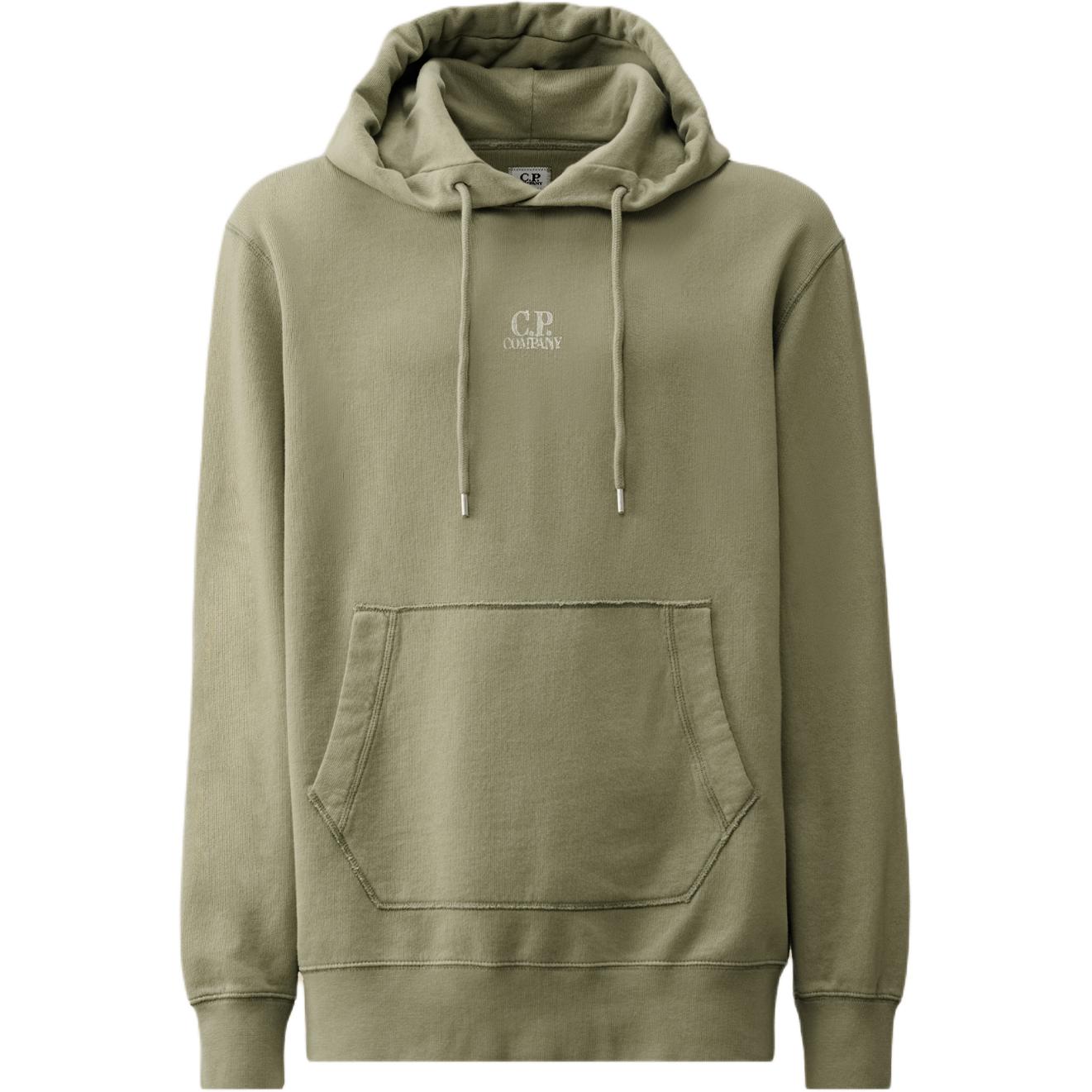 C.P. Company Tequila Green Oversized Hoodie with Pocket CMSS305A006312G627