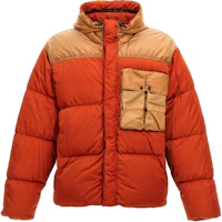 C.P. Company Two-Tone Hooded Zip Jacket Orange CMOW032A006369M438 C.P. Company Two-Tone Hooded Zip Jacket Orange CMOW032A006369M438