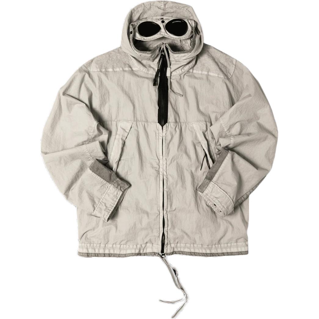 C.P. Company Unisex Grey Zip-Up Hooded Jacket 16CMOW220A006233M913