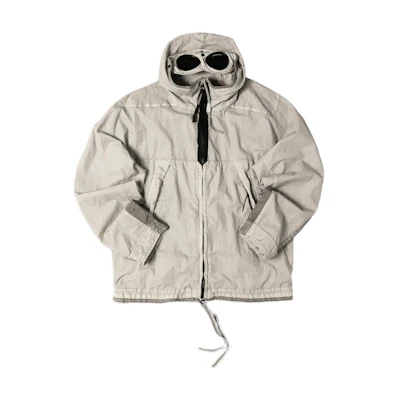 C.P. Company Unisex Grey Zip-Up Hooded Jacket 16CMOW220A006233M913