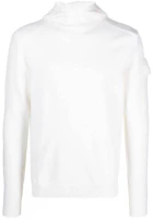 C.P. Company White Solid Color Long Sleeve Hoodie 15CLKN019A005528A101 C.P. Company White Solid Color Long Sleeve Hoodie 15CLKN019A005528A101