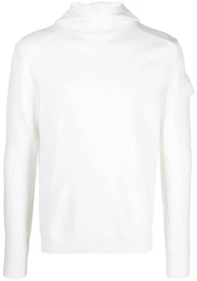 C.P. 컴퍼니 화이트 솔리드 컬러 롱 슬리브 후디 15CLKN019A005528A101 Buy C.P. 컴퍼니 화이트 솔리드 컬러 롱 슬리브 후디 15CLKN019A005528A101