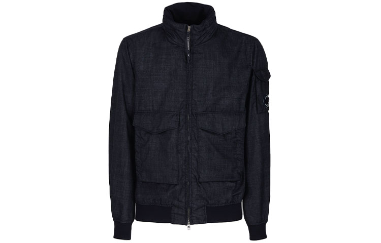 C.P. Company Emporio Armani FW21 Navy Blue Windbreaker Jacket 11CMOW388A006255G895