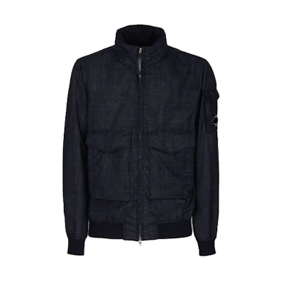 C.P. Company Emporio Armani FW21 Navy Blue Windbreaker Jacket 11CMOW388A006255G895