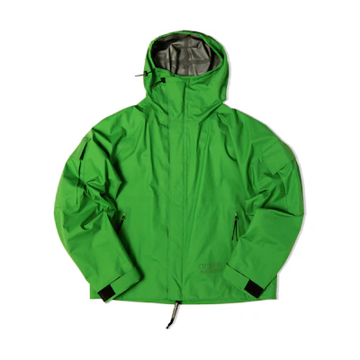 C.P. Company One Block Down FW23 Embroidered Logo Hoodie Jacket Green Unisex 15CSOW008A110031A616