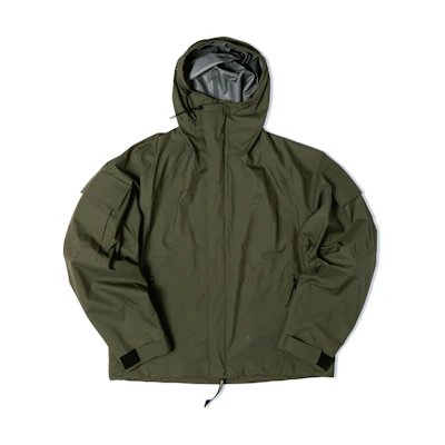 C.P. Company One Block Down FW23 Unisex Military Green Embroidered Logo Hoodie 15CSOW008A110031A670