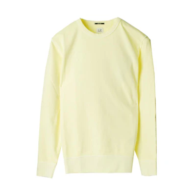 C.P. Company Yellow Crewneck Long Sleeve Sweatshirt 12CMSS263A005398S204