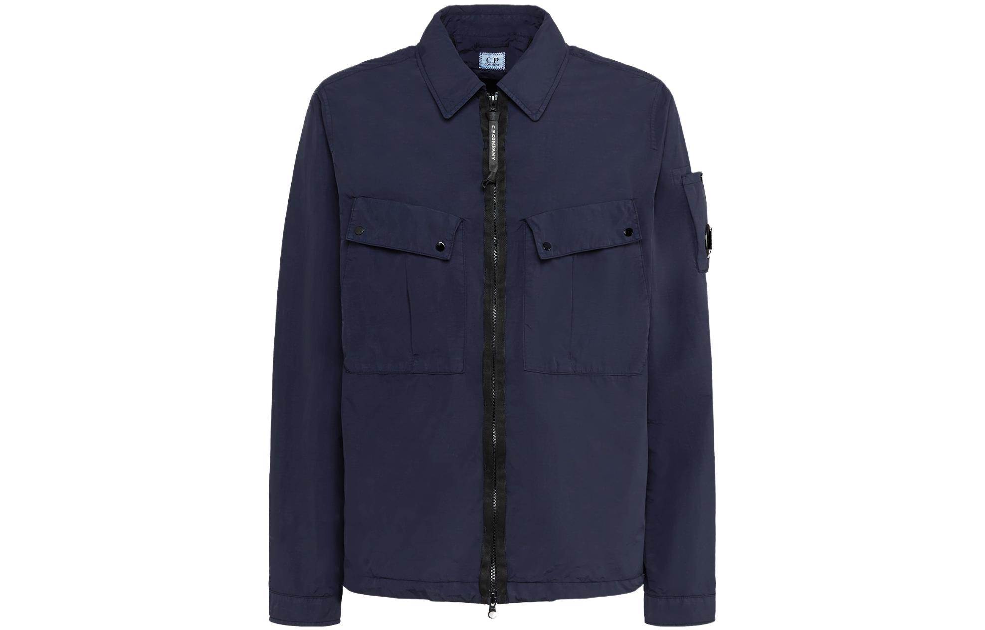 C.P. Company Zip-Up Lens Detail Shirt Jacket CMOS071A005991G888