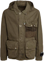 C P Company FW23 Ba-Tic Full-Zip Detachable Goggle Hooded Jacket Chestnut Brown 15CMOW151A006237M653 C P Company FW23 Ba-Tic Full-Zip Detachable Goggle Hooded Jacket Chestnut Brown 15CMOW151A006237M653