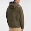 Details for C P Company FW23 Ba-Tic Full-Zip Detachable Goggle Hooded Jacket Chestnut Brown 15CMOW151A006237M653