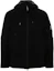 Buy C P Company FW24 Black Long Sleeve Hooded Zip Pocket Jacket CMOW014A004117A999