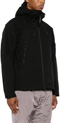 C P Company FW24 Black Long Sleeve Hooded Zip Pocket Jacket CMOW014A004117A999 Purchase C P Company FW24 Black Long Sleeve Hooded Zip Pocket Jacket CMOW014A004117A999
