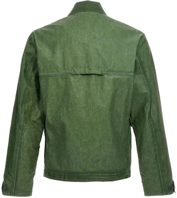 C P カンパニー グリーン ジップアップジャケット ロゴプリント付き襟 CMOW194A110078A649 Lookbook C P カンパニー グリーン ジップアップジャケット ロゴプリント付き襟 CMOW194A110078A649