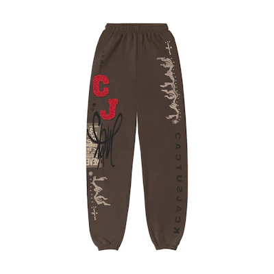 Cactus Jack by Travis Scott CJ Flare Sweatpants 'Brown'