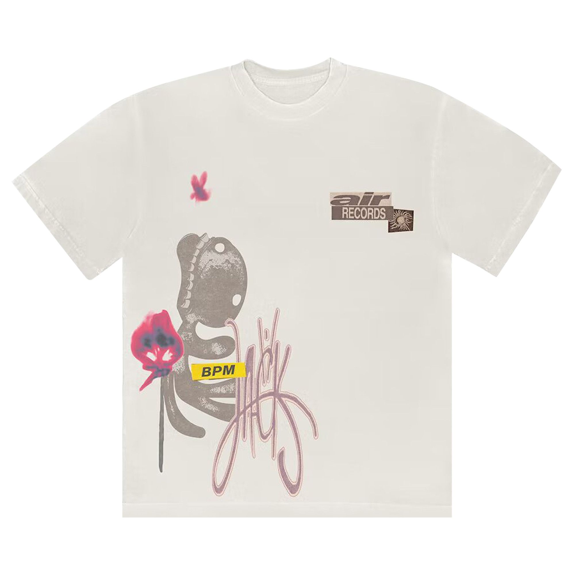 Buy Travis Scott 仙人掌杰克 Dream It 短袖 T恤 '白色'