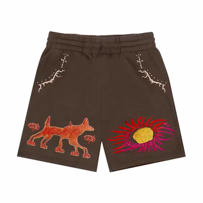 Cactus Jack by Travis Scott Sun Shorts 'Brown'