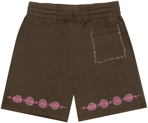 Seluar Pendek Cactus Jack Travis Scott 'Coklat' CJJ1-BS12-BROW Order Seluar Pendek Cactus Jack Travis Scott 'Coklat' CJJ1-BS12-BROW