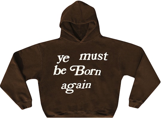 Cactus Plant Flea Market Born Again Hooded Sweatshirt 'Brown' Buy Cactus Plant Flea Market Born Again Hooded Sweatshirt 'Brown'
