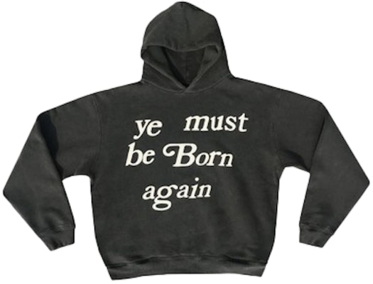 Cactus Plant Flea Market Born Again Hooded Sweatshirt 'Coal' Buy Cactus Plant Flea Market Born Again Hooded Sweatshirt 'Coal'