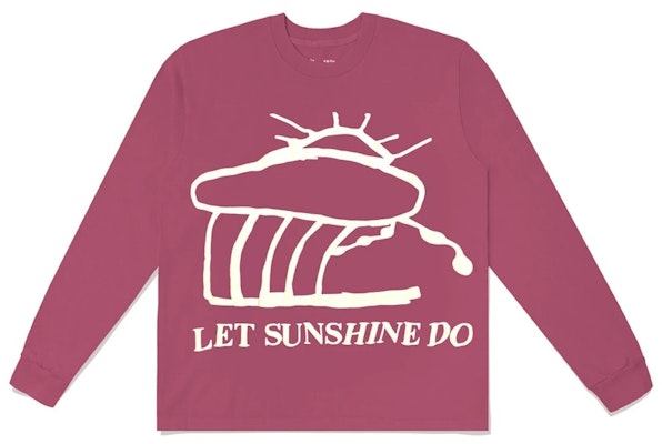 Cactus Plant Flea Market Let Sunshine Do L/S T-shirt Lilac Buy Cactus Plant Flea Market Let Sunshine Do L/S T-shirt Lilac