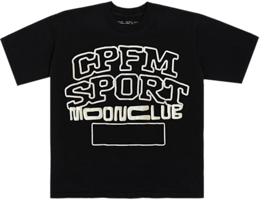 Cactus Plant Flea Market Sport Moonclub T-shirt Black Buy Cactus Plant Flea Market Sport Moonclub T-shirt Black