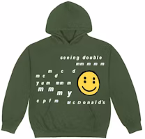 Cactus Plant Flea Market x McDonald's Green Logo Hoodie Unisex Collaboration. CPFM11 Cactus Plant Flea Market x McDonald's Green Logo Hoodie Unisex Collaboration. CPFM11
