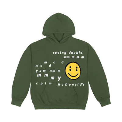 CPFM McDonald's Green Logo Hoodie Unisex Collaboration. CPFM11